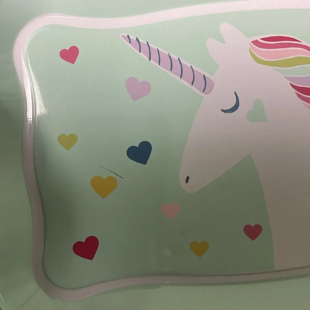 Pottery Barn Kids Play Dish Tin  Set Tray  4 Cups , Sugar and Creamer 4 Saucers